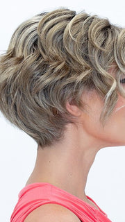 Donna by ENVY in GOLDEN SANDSTONE | Creamy Beige-Blonde with Darker Brown Roots