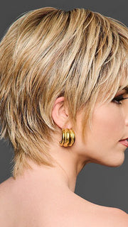 Model is wearing DEMURE DO by Gabor in GF14-88SS SS GOLDEN WHEAT