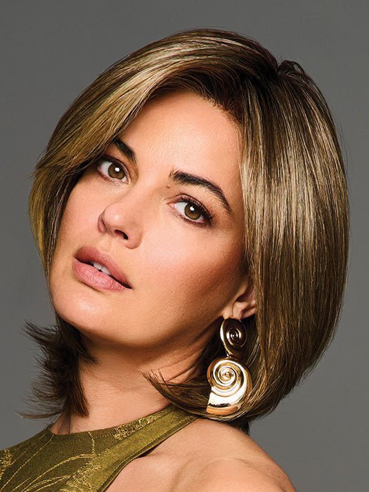 INSPIRE ME by GABOR in color GF9-24SS ICED CAFÉ LATTE | Dark Brown shaded with Golden Brown