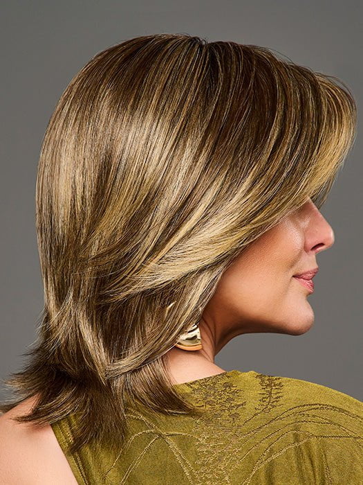 INSPIRE ME by GABOR in color GF9-24SS ICED CAFÉ LATTE | Dark Brown shaded with Golden Brown