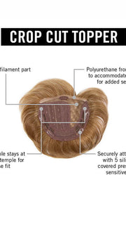TOPPER  CONSTRUCTION | MONOFILAMENT PART | 5 SILICONE COVERED PRESSURE-SENSATIVE CLIPS