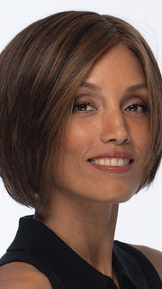 JAGGER by ESTETICA in color R6/28F | Chestnut Brown with Red Frost