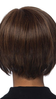 JAGGER by ESTETICA in color R6/28F | Chestnut Brown with Red Frost