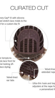 CAP CONSTRUCTION  | LACE FRONT | WEFTED | MEMORY CAP III
