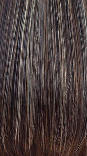 CHOCOLATE FROST R | Dark Brown Base with Honey Blonde and Platinum Highlights