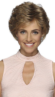 HALLIE by ESTETICA in RH268 | Golden Brown w/Copper Blonde Highlights