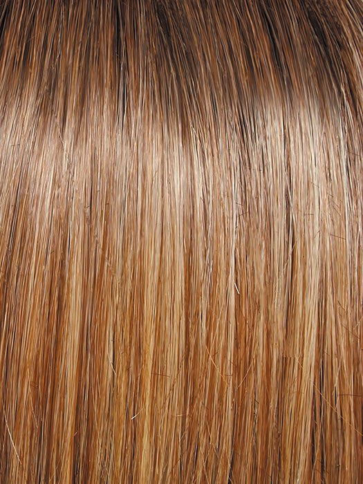 RL14/22SS SHADED WHEAT | Dark Blonde Evenly Blended with Platinum Blonde with Dark Roots