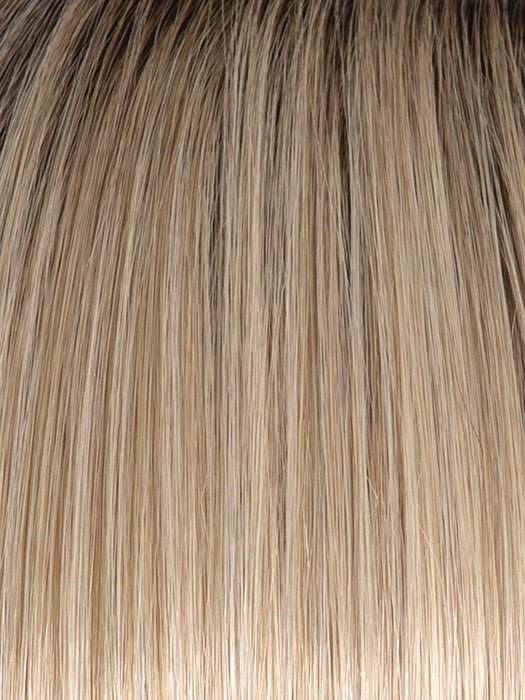 SS16/22 SHADED ICED SWEET CREAM | Pale Blonde with Slight Platinum Highlighting with Dark Roots