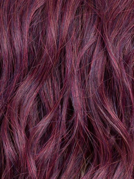 DARK PLUM SHADED 131.133 | Deep Wine Red and Red Violet Blend