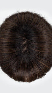 CHOCOLATE ROOTED | Medium to Dark Brown base with Light Reddish Brown highlights and Dark Roots