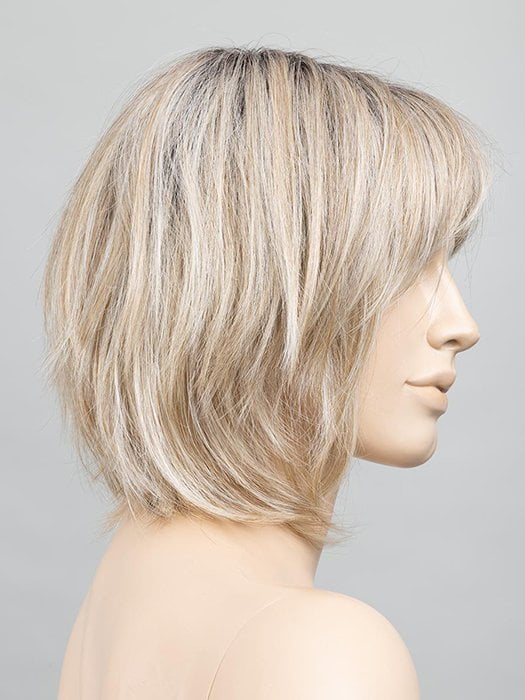 PEARL BLONDE ROOTED | Pearl Platinum and Lightest Ash Blonde with Medium Ash Blonde Blend and Shaded Roots