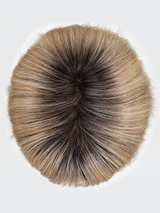 SAHARA BEIGE ROOTED | Light Golden Blonde and Lightest Golden Blonde with Light Honey Blonde Blend and Shaded Roots