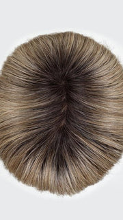 SANDY BLONDE ROOTED | Medium Blonde and Light Neutral Blonde with Medium Ash Blonde Blend and Shaded Roots