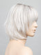 SILVER BLONDE ROOTED | Pearl White and Lightest Pale Blonde Blend with Shaded Roots