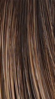 10/16/R8 | Dark roots fade into a beautiful blend of Medium Light Brown and Light Natural Blonde