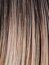 10/27/88/R6 ALMOND CREAM | Dark roots transition into a beautiful blend of light brown, pale auburn, and platinum tones.