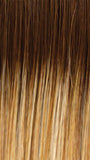 14/26/R10 | Red Blonde with Gold Blonde Highlights and Light Brown Roots