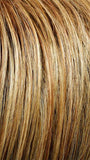 17/23/R8 | Beige Blonde and Auburn Blended with Medium Brown Roots