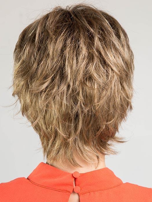 TRAVEL MONO by ELLEN WILLE in SAND MULTI ROOTED | Lightest Brown and Medium Ash Blonde Blend with Light Brown Roots