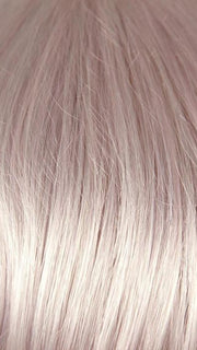PASTEL-PINK | Cool Silver Blonde Front and Base with Subtle Whisper Pink Highlights