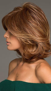 EMBRACE by RAQUEL WELCH in RL31/29 FIEREY COPPER | Medium Light Auburn Evenly Blended with Ginger Blonde
