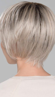 LIGHT CHAMPAGNE ROOTED | Light Beige Blonde, Medium Honey Blonde, and Platinum Blonde blend with Dark Roots