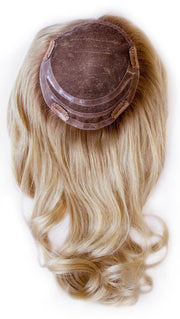 100% Hand-Tied with Monofilament Top | The large base design provides full coverage and features a handmade monofilament top allowing you freedom in styling! 