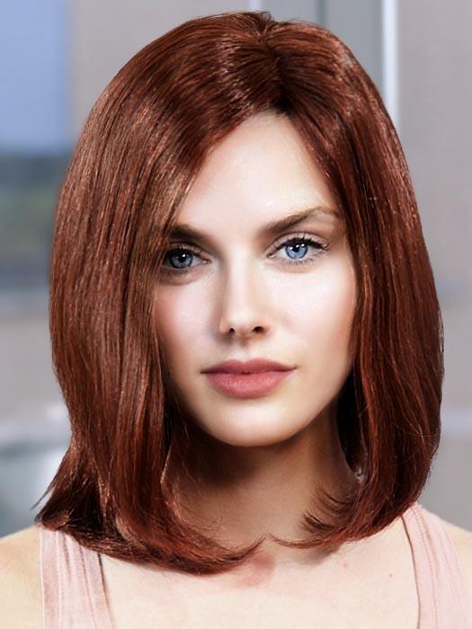 Platinum 108 by LOUIS FERRE in BURGUNDY ROSA | Dark Auburn with Dark Red Highlights