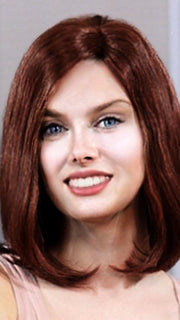 Platinum 108 by LOUIS FERRE in BURGUNDY ROSA | Dark Auburn with Dark Red Highlights