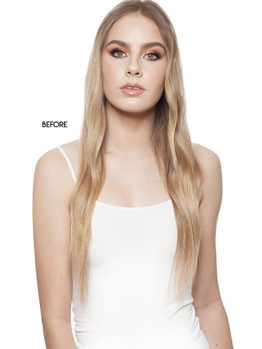 FALL-H by WIG PRO in SWEDISH-ALMOND | Honey Blonde Blended with Medium Blonde