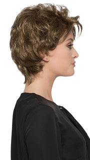 M. NICOLE by WIG PRO in 10/14T Medium Golden Brown Brown Blended with Dark Ash Blonde, Dark Ash Blonde Tips