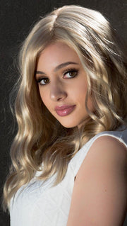 MAYA by ENVY in MEDIUM BLONDE | Soft Golden Blonde with Champagne Blonde highlights