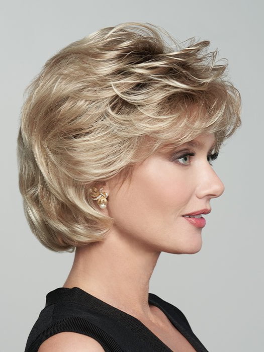 SALSA by Raquel Welch in SS14/88 SHADED GOLDEN WHEAT | Dark Blonde Evenly Blended with Pale Blonde Highlights and Dark Roots
