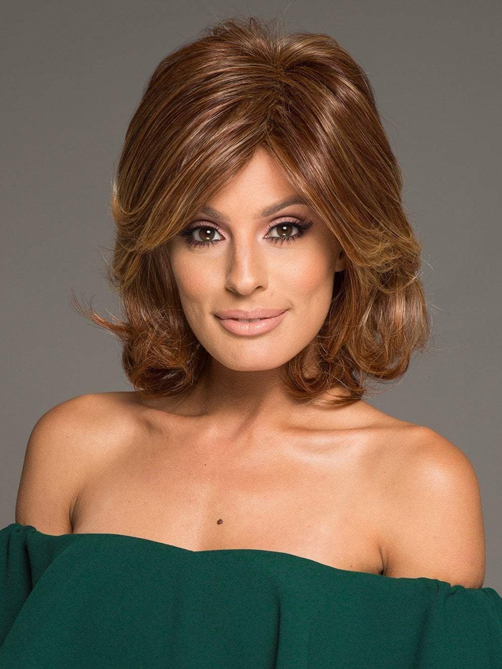 EMBRACE by RAQUEL WELCH in RL31/29 FIEREY COPPER | Medium Light Auburn Evenly Blended with Ginger Blonde