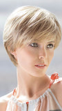 SILK-HI Wig by ELLEN WILLE in SANDY BLONDE ROOTED | Medium Honey Blonde, Light Ash Blonde, and Lightest Reddish Brown blend with Dark Roots
