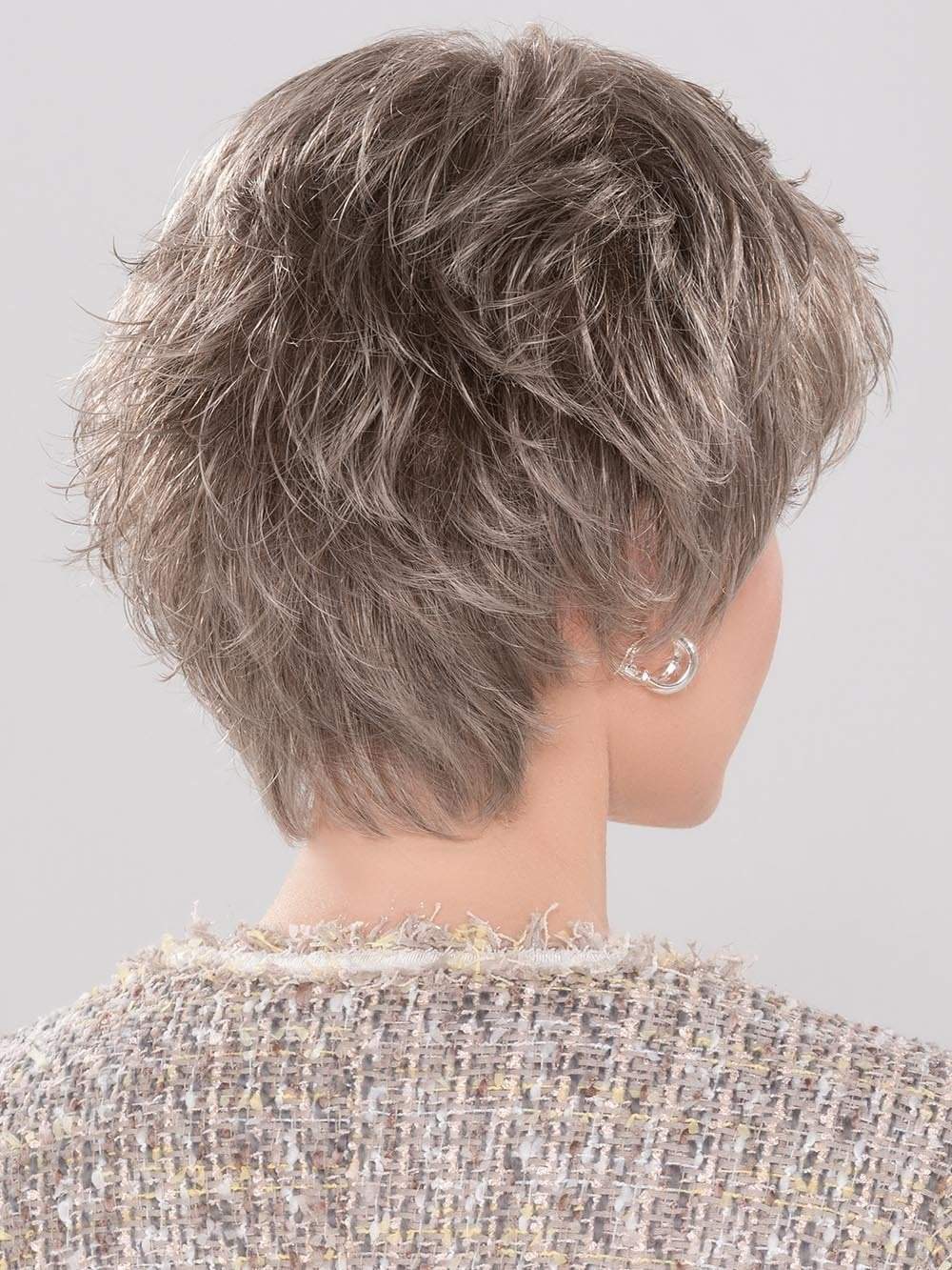 This short style has lots of layers that delicately graduate down the nape area, giving you a perfect balance of coverage and style