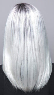 Has a long side-swept fringe with razored layers that frame the face. What a gorgeous look for any woman, any reason, and all occasions