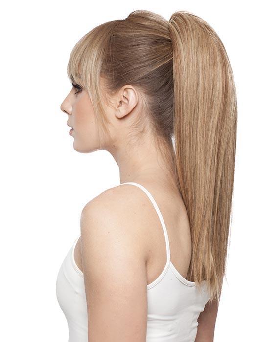 PONY SWING H by WIG PRO in SWEDISH-ALMOND | Honey Blonde Blended with Medium Blonde
