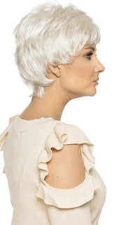 SHORTIE by WIG PRO in WHITE-FOX Pure White