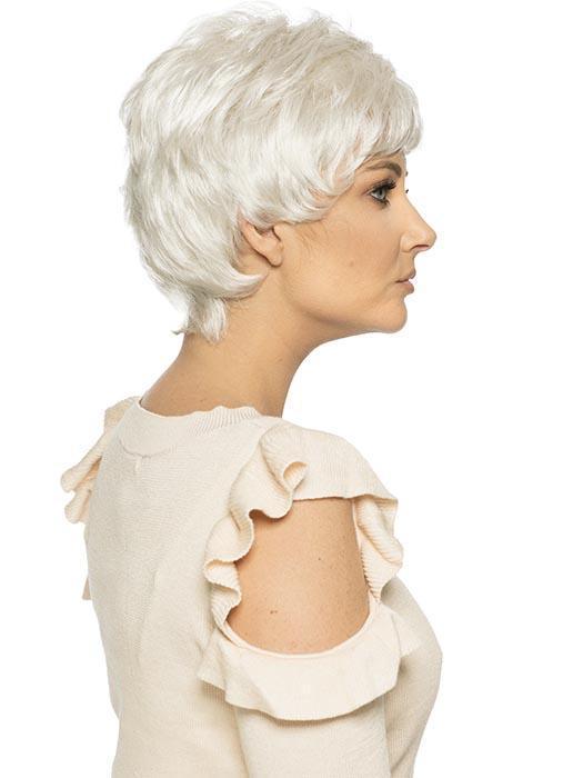 SHORTIE by WIG PRO in WHITE-FOX Pure White