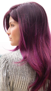 featuring all over layering that falls to mid-back.