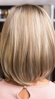 CAMERON LARGE by Jon Renau in FS17/101S18 PALM SPRINGS BLONDE | Light Ash Blonde with Pure White Natural Violet Bold Highlights, Shaded with Dark Natural Ash Blonde