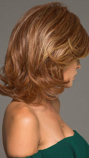 EMBRACE by RAQUEL WELCH in RL31/29 FIEREY COPPER | Medium Light Auburn Evenly Blended with Ginger Blonde