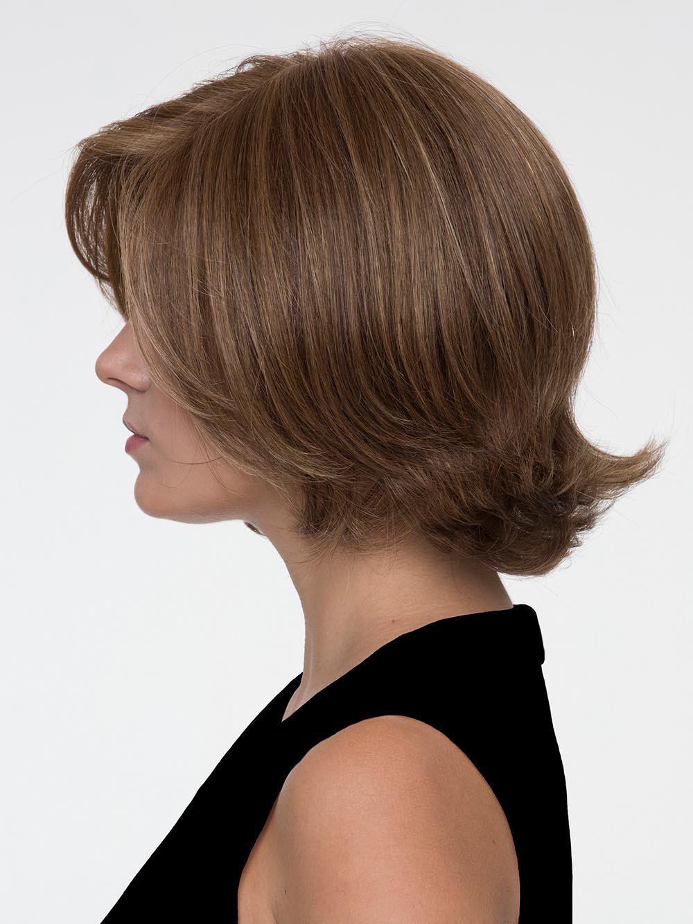 Made with our exclusive Envyhair heat-friendly fiber blend and constructed from a Mono Top with wefted sides and back