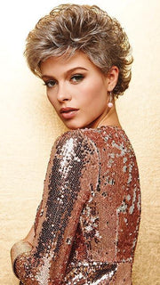 Resolve by Gabor in G48+ SUGARED PECAN | Light brown w/ 80% grey highlights