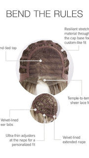 Cap Design | Lace Front | Hand Tied Top