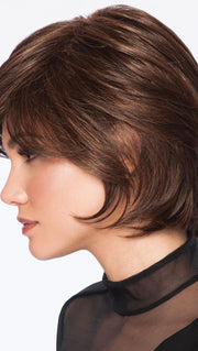 Hairdo's special Tru2Life heat-friendly synthetic hair can be flat ironed, curled or blown dry using thermal styling tools up to 350˚F/ 180˚C. Each hand-blended color is made up of 7-11 different shades, resulting in a natural look that blends with just about anyone's hair color.