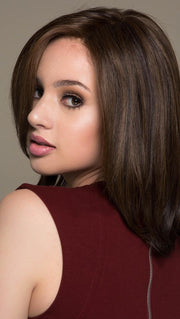 ZOEY by ENVY in MEDIUM BROWN | Medium Brown with natural highlights (This piece has been styled and straightened)