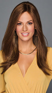 TOP BILLING 16" by Raquel Welch in R6/30H CHOCOLATE COPPER | Dark Medium Brown Evenly Blended with Medium Auburn Highlights