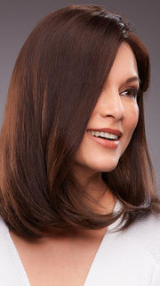 GWYNETH by JON RENAU in 4RN | Darkest Brown (Human Hair Renau Natural)